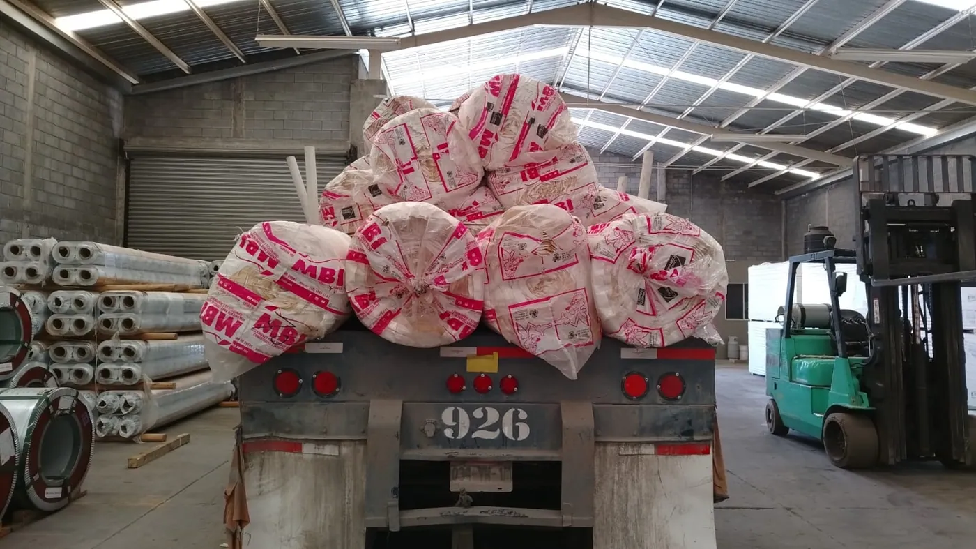 Carga y entrega a obra